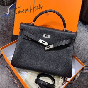 Hermes Kelly 32cm Genuine Togo Leather 32cm HKGT576777666